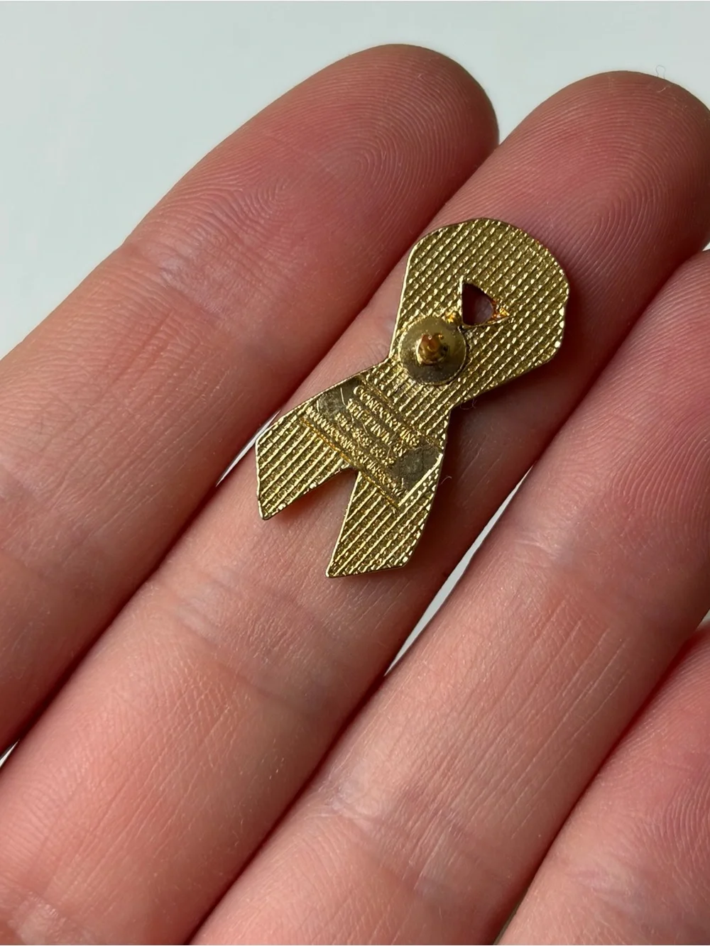 Set of 2 Enamel Breast Cancer Cause Awareness Brooch Pinback Tac Hat Lapel Pin